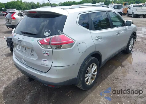 2015 Nissan Rogue Sv из США, поврежденный, VIN 5N1AT2MV7FC769630